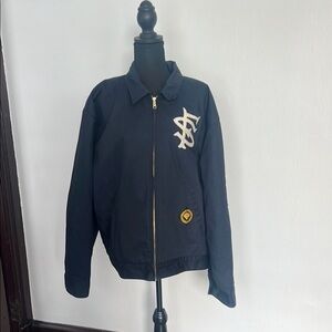 Navy Blue Jacket with San Francisco Seals Stadium logo